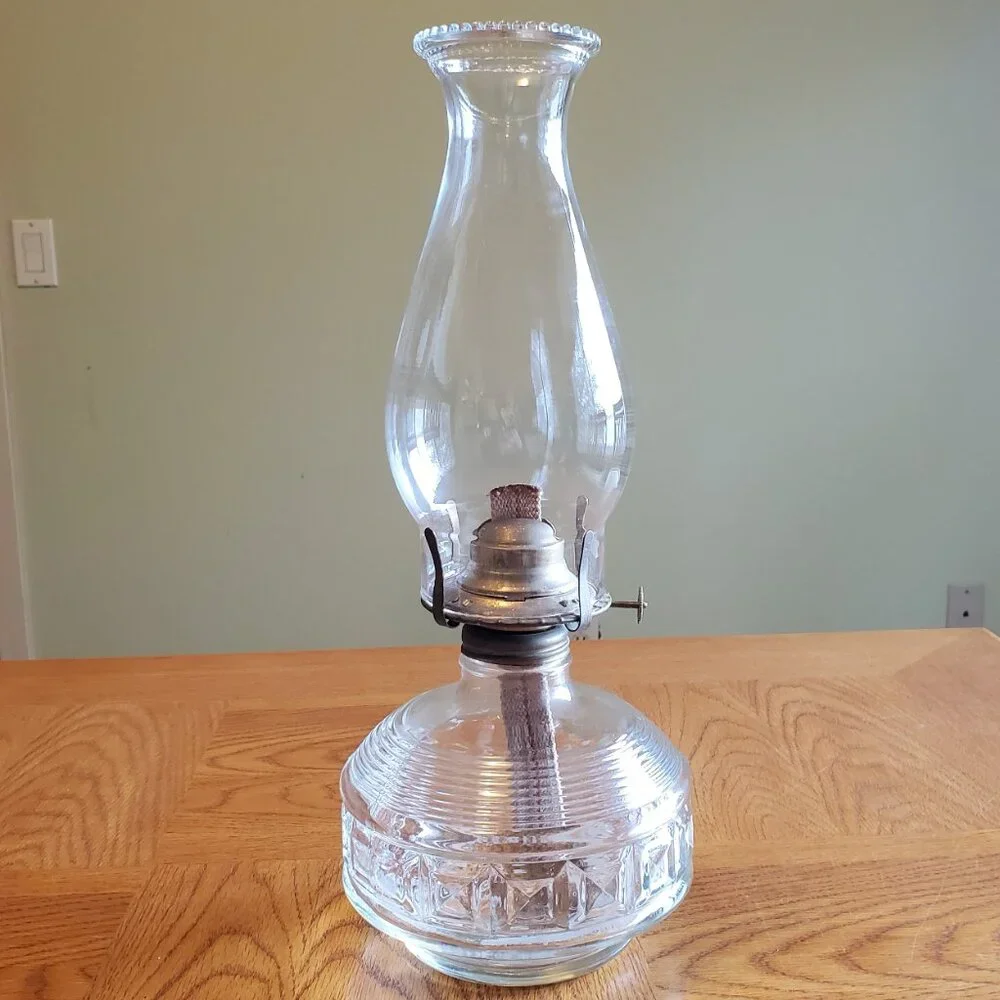 Vintage Clear Glass 14